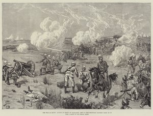 The War in Egypt, Action foran Kassassin, 9. september, Mountain Battery hardt i gang